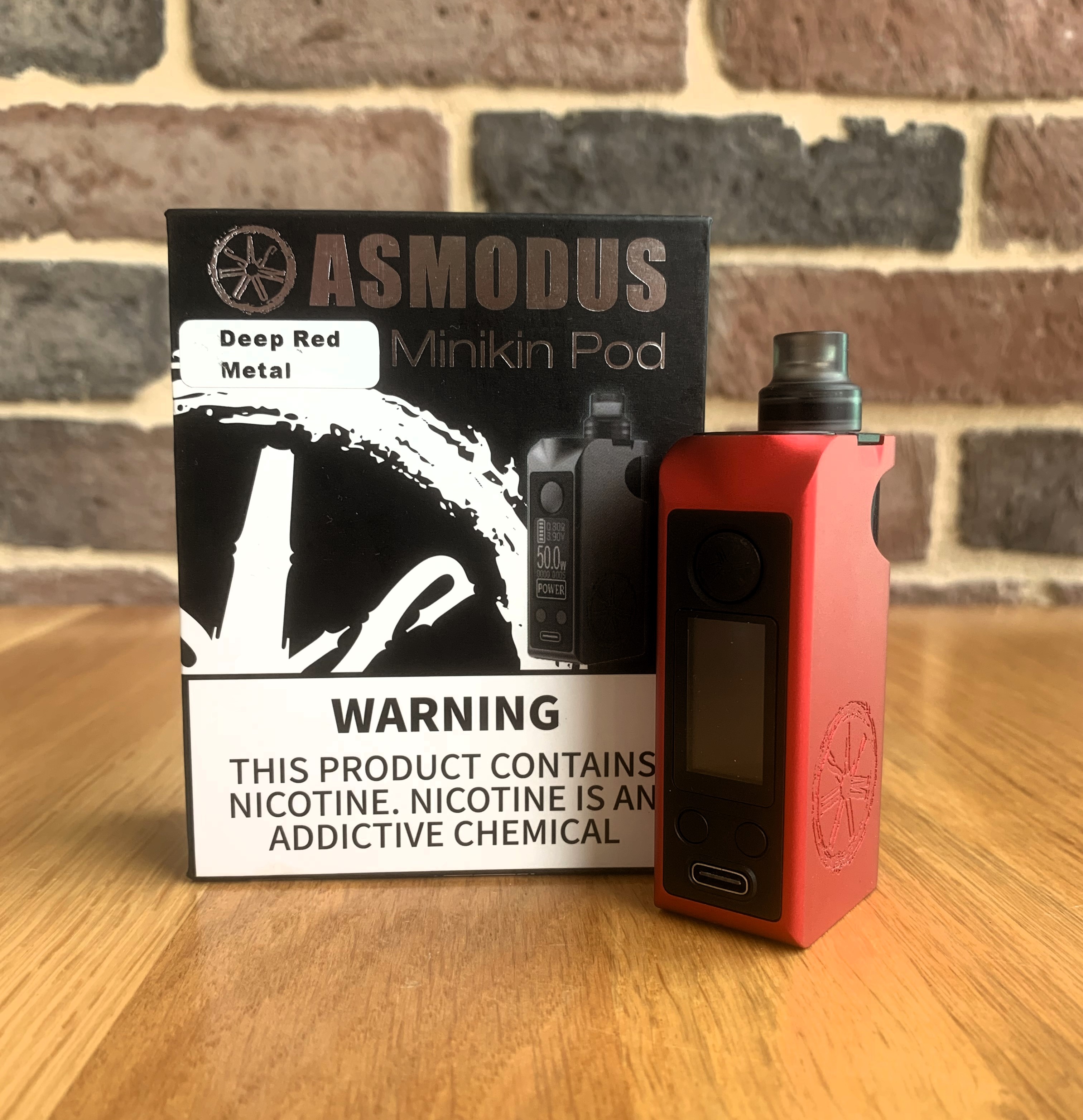 packaging Minikin Pod Asmodus | Blog Le Petit Vapoteur